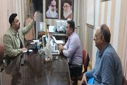 جلسه مشترک مرکز بهداشت شهرستان رشت با مدیریت جدید شهرک صنعتی سپیدرود